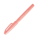 caneta-brush-sign-pen-laranja-coral--pentel
