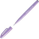 caneta-brush-sign-pen-violeta-claro--pentel