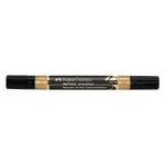 caneta-marcador-criativo-multimark-2-pontas-ouro-faber-castell