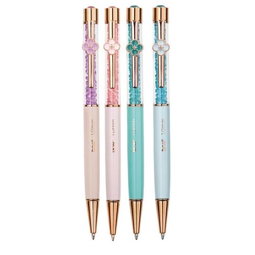 caneta esf 1.0mm metallic flowers brw