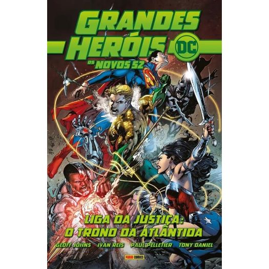 grandes heróis dc: os novos 52 - 24 - liga da justiça grandes heróis dc: os novos 52 - 24 - liga da justiça