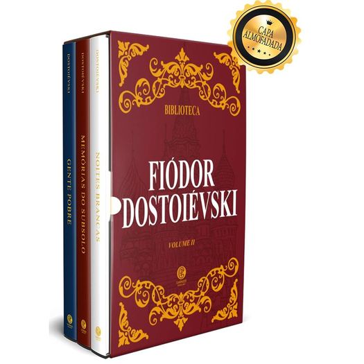 biblioteca dostoiévski vol ii - edição de luxo biblioteca dostoiévski vol ii - edição de luxo