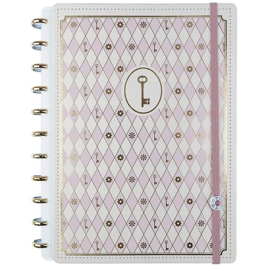 caderno inteligente grande 80 folhas isa akkari rose key caderno inteligente grande 80 folhas isa akkari rose key