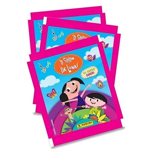 o show da luna (2025) - envelope 5 cromos o show da luna (2025) - envelope 5 cromos