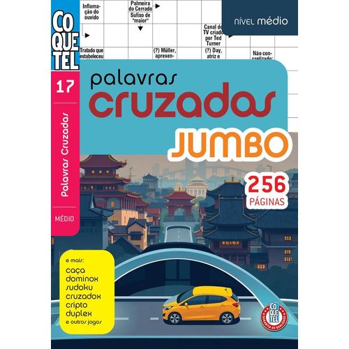 palavras cruzadas jumbo - nível médio - livro 17