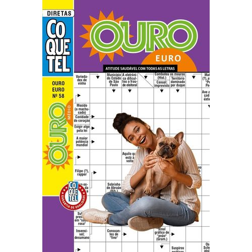 ouro euro - nível médio - livro 58