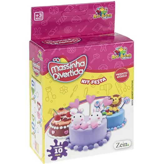 massinha de modelar bolinho 10 peças massinha de modelar bolinho 10 peças