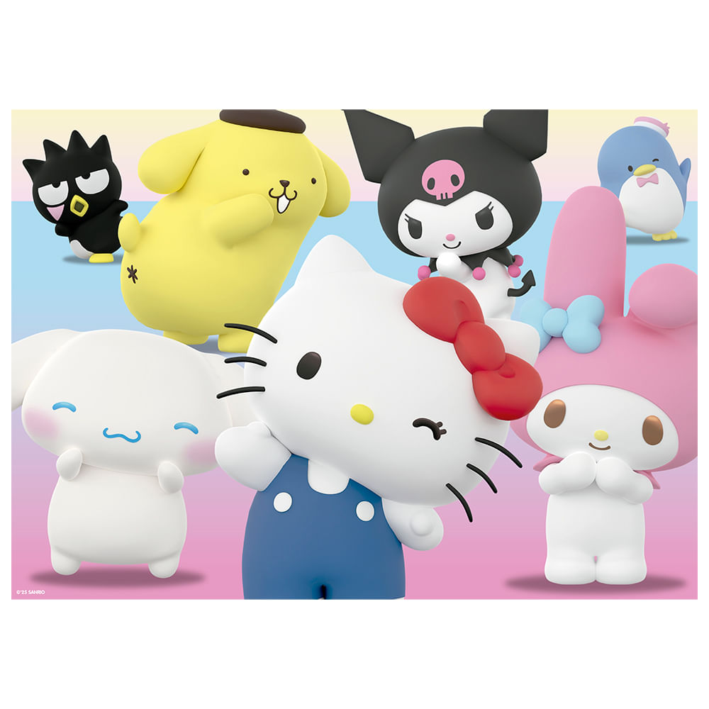 Quebra-Cabeça 1000 Peças Hello Kitty E Amigos - Livrarias Curitiba