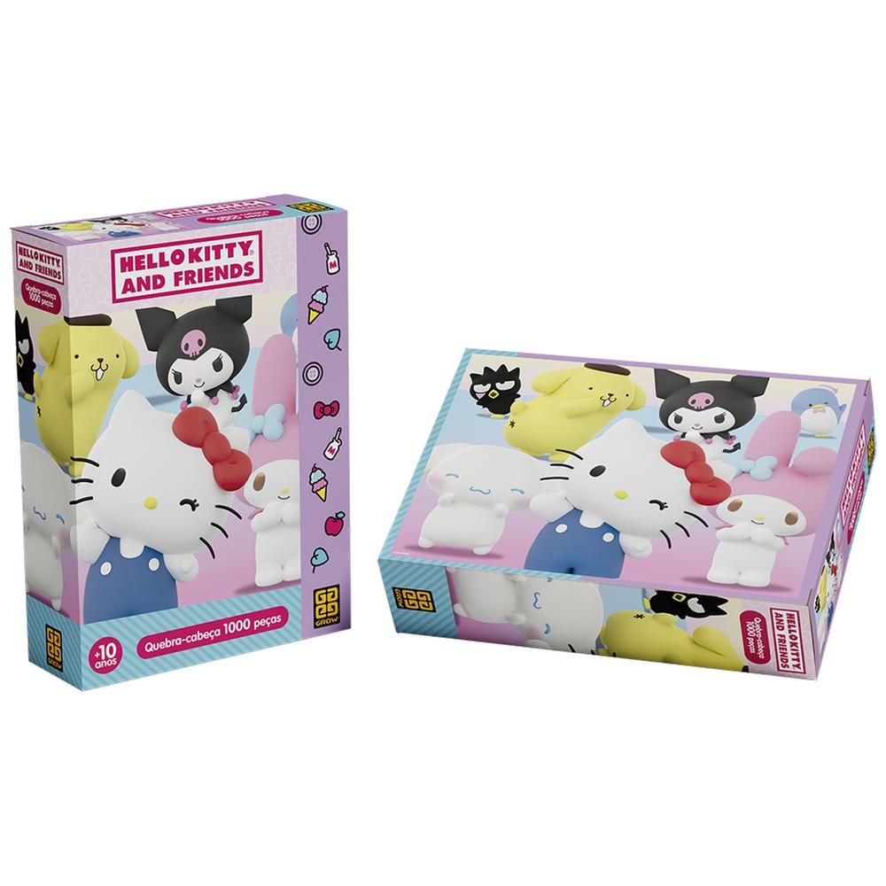 Quebra-Cabeça 1000 Peças Hello Kitty E Amigos - Livrarias Curitiba