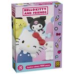 quebra cabeça 1000 pcs  hello kitty e amigos grow
