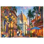 quebra cabeça 500 pcs mini  cafe em florenca grow