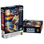 quebra cabeça 1000 pcs mini  vitral grego grow