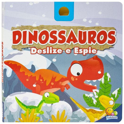 deslize e espie: dinossauros deslize e espie: dinossauros