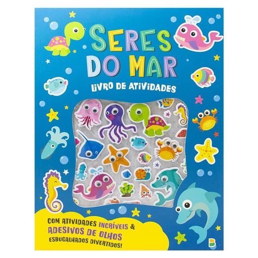 olhinhos doidinhos - atividades e adesivos: seres do mar olhinhos doidinhos - atividades e adesivos: seres do mar