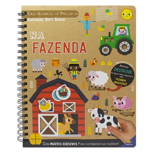 crie histórias em papelão: na fazenda crie histórias em papelão: na fazenda