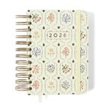 agenda 2026 diária jardim 11,5x16 off white agenda 2026 diária jardim 11,5x16 off white