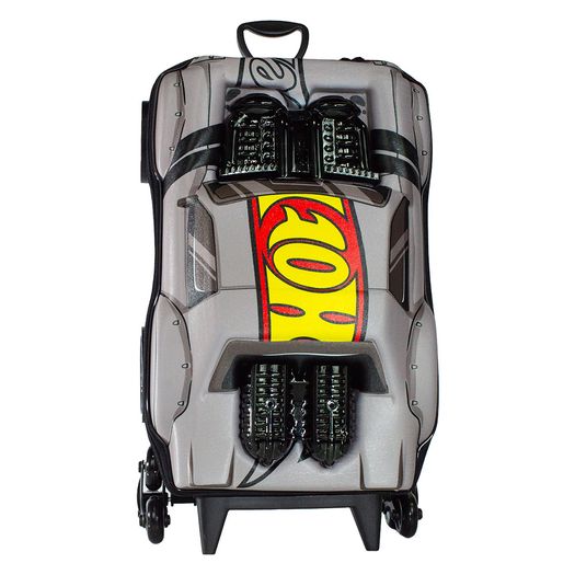 mochila com rodinha hotwheels night shifter cinza motor preto mochila com rodinha hotwheels night shifter cinza motor preto