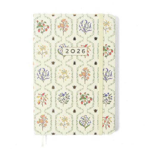 agenda 2026 semanal jardim 14x21 off white