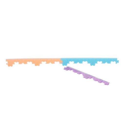 régua 15cm de encaixe coração diversas cores régua 15cm de encaixe coração diversas cores