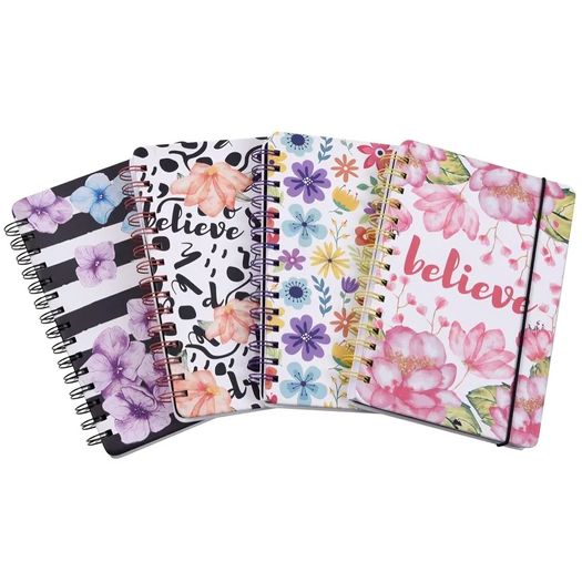 caderneta de anotações espiral believe diversos modelos caderneta de anotações espiral believe diversos modelos