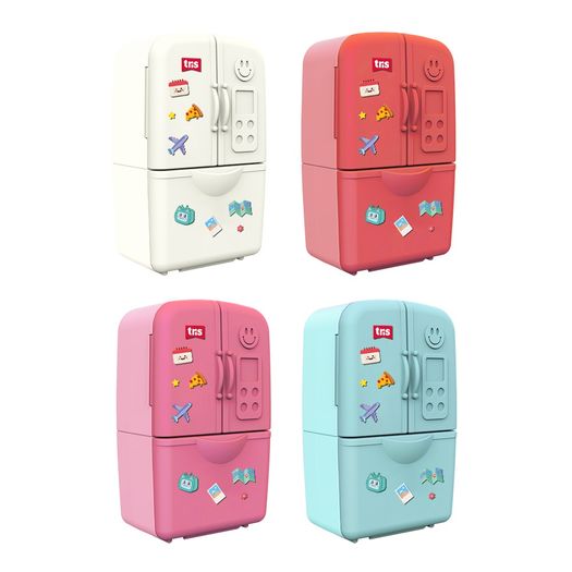 apontador com depósito + borracha frost diversas cores tris apontador com depósito + borracha frost diversas cores tris