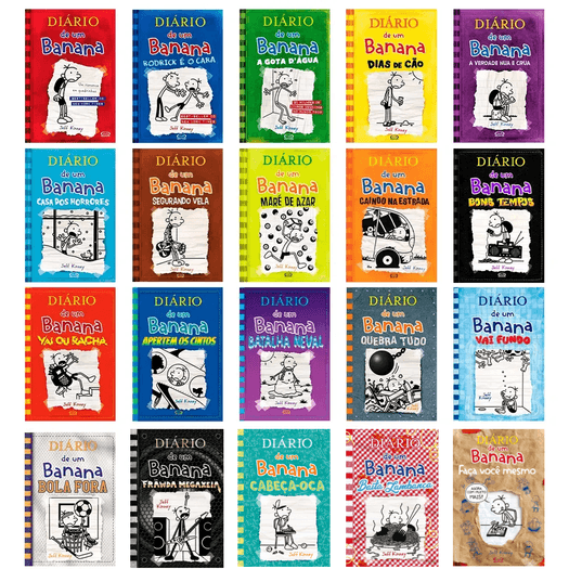 Livros-Diario-de-um-banana-Colecao-completa