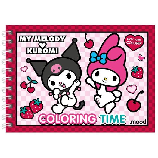 my melody e kuromi - coloring time my melody e kuromi - coloring time