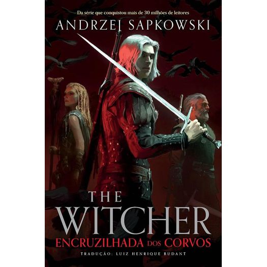 encruzilhada dos corvos - the witcher - capa dura