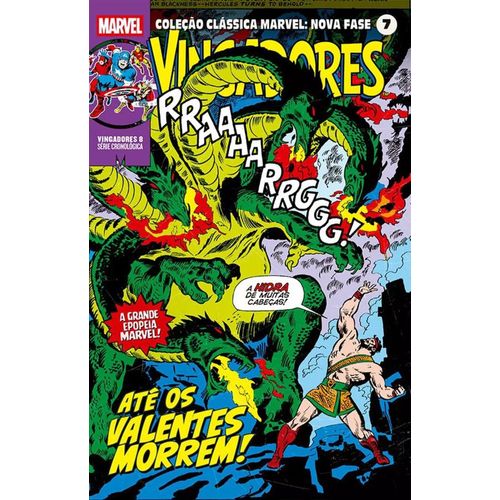 coleção clássica marvel: nova fase 7 - os vingadores 8