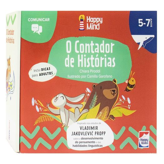 happy mind meu primeiro box de atividades: o contador de histórias