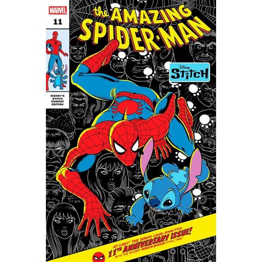 o espetacular homem-aranha 2025 2 - capa variante stitch o espetacular homem-aranha 2025 2 - capa variante stitch