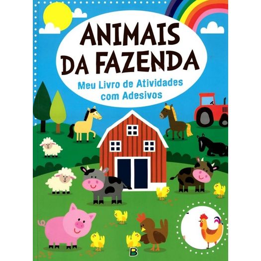meu livro de atividades com adesivos: animais da fazenda meu livro de atividades com adesivos: animais da fazenda