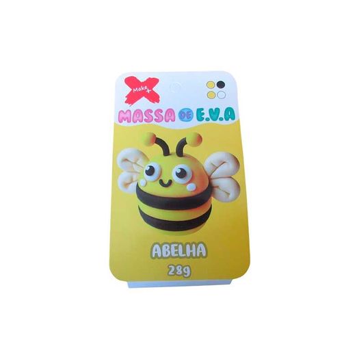massa para modelar eva 28g 4 cores abelha massa para modelar eva 28g 4 cores abelha