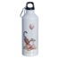 garrafa alumínio 500ml com mosquetão winnie the pooh