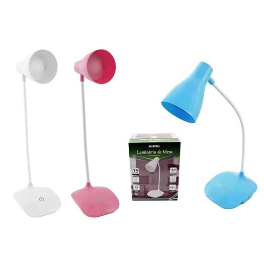 luminária mesa led recarregável usb diversas cores luminária mesa led recarregável usb diversas cores