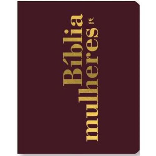 biblia mulheres naa - duas colunas - colecao mulheres vinho