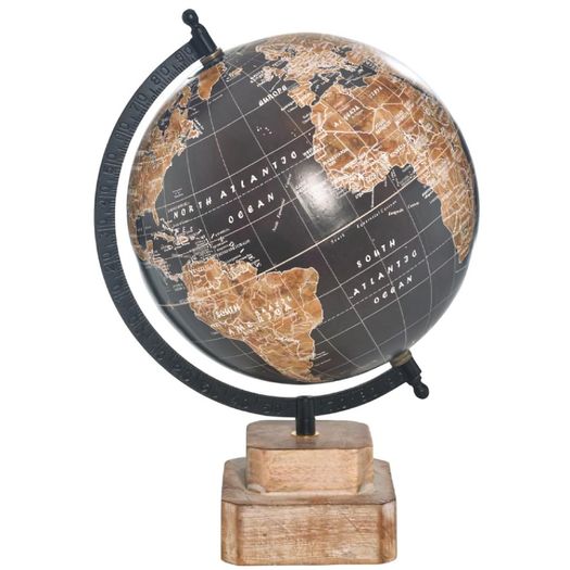 globo decor base madeira orb preto globo decor base madeira orb preto