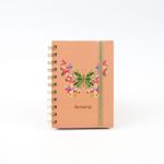 caderno de anotações a6 borboletas caderno de anotações a6 borboletas