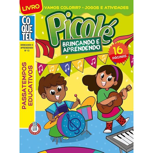 picolé - brincando aprendendo - livro 13 picolé - brincando aprendendo - livro 13