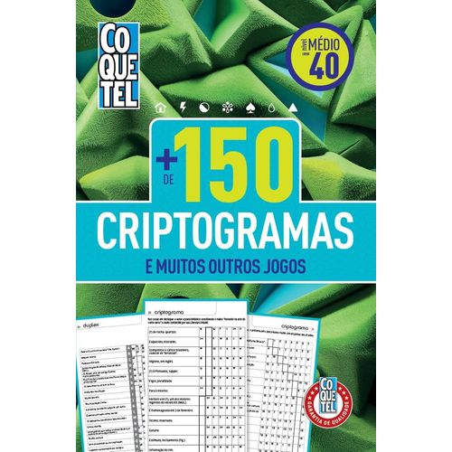 mais de 150 criptogramas - nível médio 40