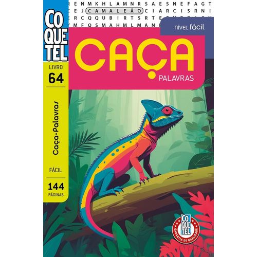 caça palavras - nível fácil - livro 64