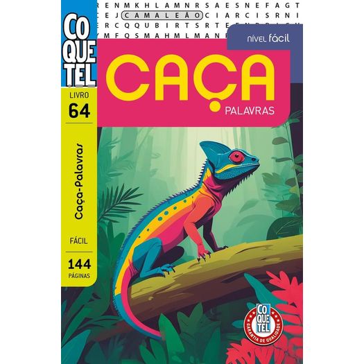caça palavras - nível fácil - livro 64 caça palavras - nível fácil - livro 64