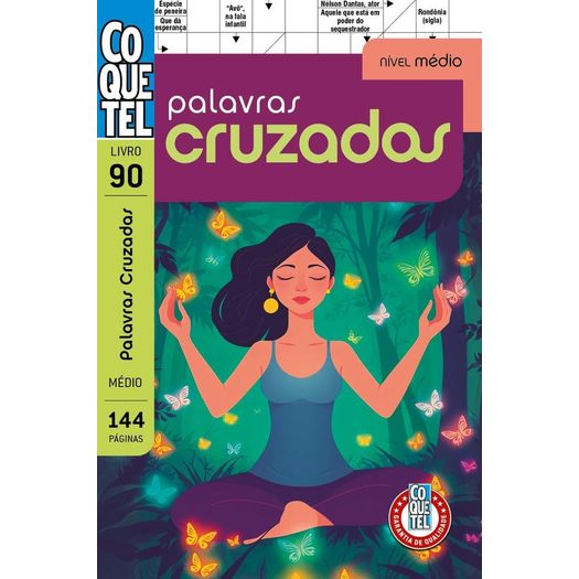 palavras cruzadas - nível médio - livro 90 palavras cruzadas - nível médio - livro 90