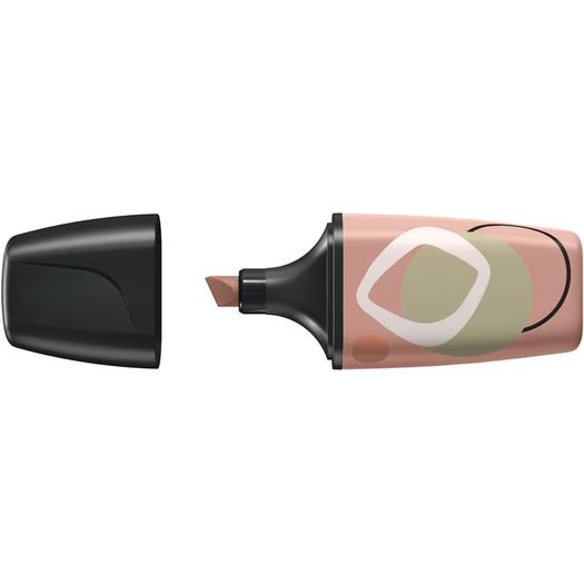 marca texto mini marrom nature vibes boss stabilo marca texto mini marrom nature vibes boss stabilo