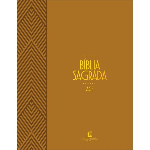 bíblia acf - capa marrom bíblia acf - capa marrom