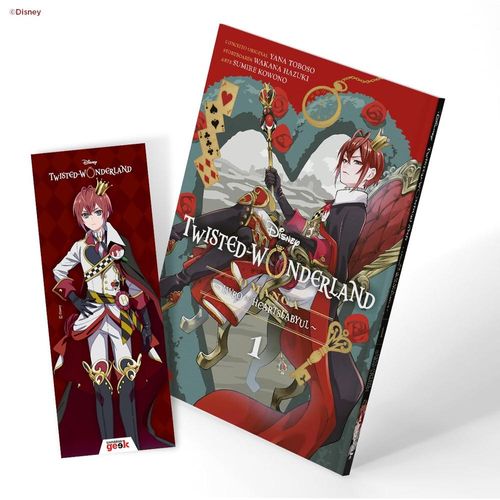 disney twisted-wonderland: o mangá - livro de heartslabyul 1