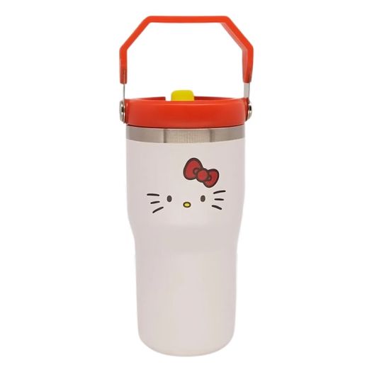 copo térmico 650ml hanger hello kitty com alça copo térmico 650ml hanger hello kitty com alça