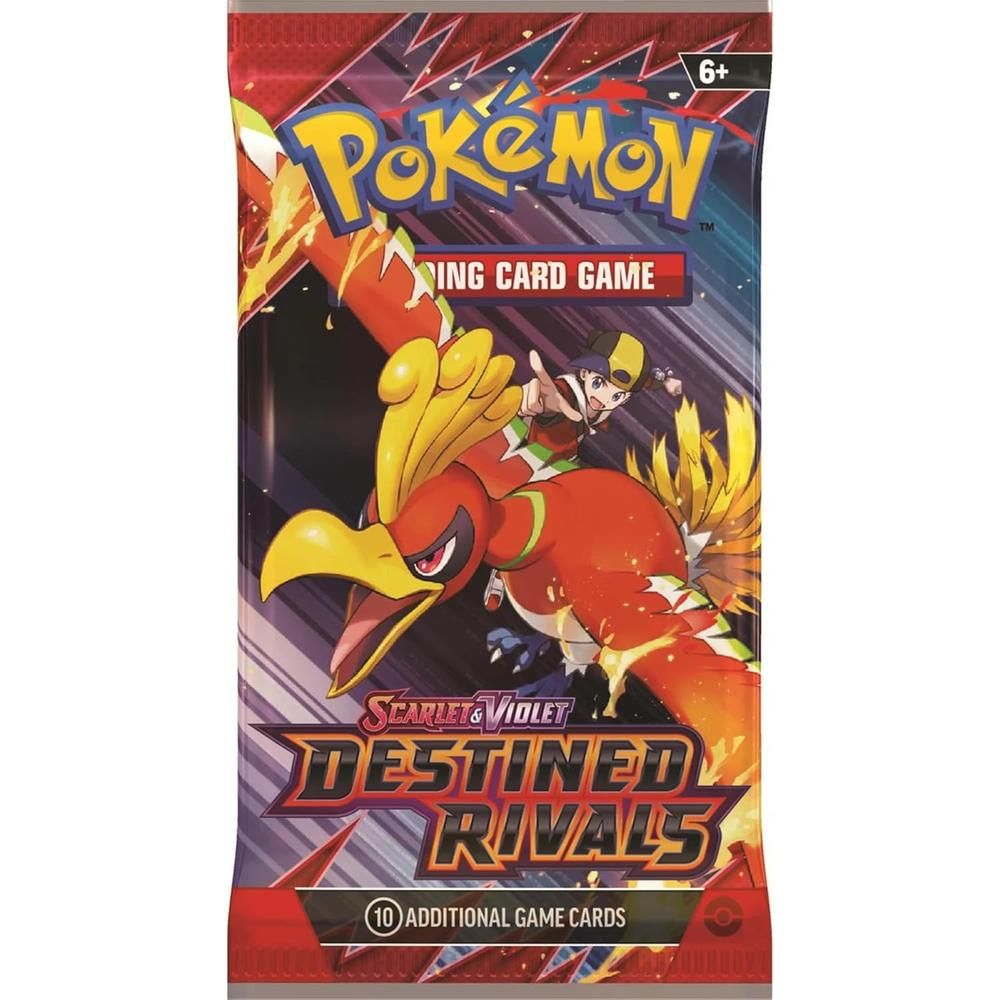Pokmon Scarlet And Violet - Destined Rivals - Booster Unitrio - Ingls