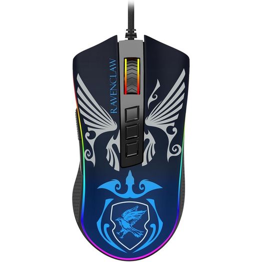 mouse harry potter cobra rgb ravenclaw preto e azul (hp-711r) - redragon mouse harry potter cobra rgb ravenclaw preto e azul (hp-711r) - redragon