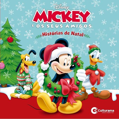 arte e cor mickey - histórias de natal